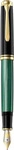 Pelikan 986430, Pelikan Souver&auml;n M800 Kolbenf&uuml;ller schwarz/gr&uuml;n/gold M (mittel), 1