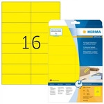 Herma 4551, HERMA Etiketten 4551 gelb 105,0 x 37,0 mm, 20 Blatt