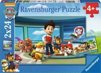 Ravensburger Paw Patrol Hilfsbereite Sp&uuml;rnasen Puzzle, 2 x 24 Teile
