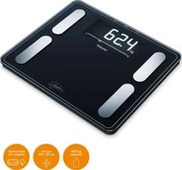 beurer K&ouml;rperanalysewaage BF 410 SignatureLine schwarz f&uuml;r max. 200,0 kg