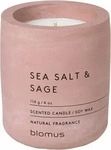 blomus Duftkerze SEA SALT & SAGE rosa Salbei, Meersalz, 1 St.