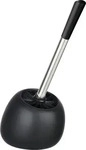 WENKO WC-Garnitur Polaris schwarz matt Stein, 1 St.