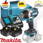 makita DTW701RTJ Akku-Schlagschrauber 18,0 V, mit 2 Akkus blau/schwarz