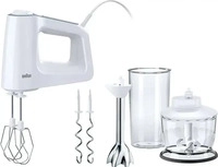BRAUN MultiMix 3 HM3137WH Handmixer wei&szlig; 500 W