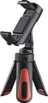 hama Pocket II Rotation Ministativ f&uuml;r Smartphones schwarz, rot schwarz/rot