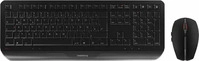 Cherry JD-7000DE-2, CHERRY GENTIX DESKTOP Tastatur-Maus-Set kabellos schwarz