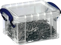 Really Useful Box Aufbewahrungsbox 0,3 l transparent 12,0 x 8,5 x 6,5 cm, 1 St.