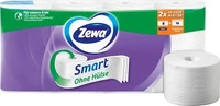 Zewa Toilettenpapier Smart 3-lagig, 8 Rollen wei&szlig;