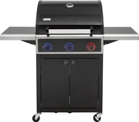 tepro Gasgrill Keansburg 3 128,0 x 63,0 x 114,0 cm, 1 St. schwarz/silber