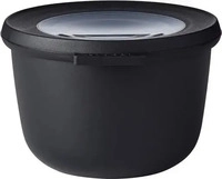 MEPAL Frischhaltedose Cirqula 8,5 cm hoch schwarz 0,5 l, 1 St. nordic black