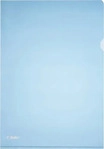 herlitz Sichth&uuml;llen DIN A4 blau genarbt 0,19 mm, 10 St.