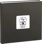 hama Fotoalbum Fine Art Jumbo neutral 30,0 x 30,0 cm, 100 wei&szlig;e Seiten