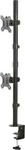 Neomounts Monitor-Halterung FPMA-D550DV schwarz f&uuml;r 2 Monitore, Tischbohrung