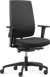 Dauphin B&uuml;rostuhl Indeed operator SLP, ID 7046_SLPP1 Stoff schwarz, Gestell schwarz