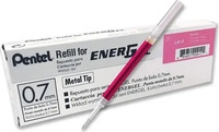 Pentel LR7-PX, Pentel EnerGel LR7 Gelschreiberminen pink 0,35 mm 12 St.