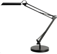 unilux SWINGO LED LED-Schreibtischlampe schwarz 11 W