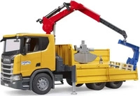 bruder Scania Super 560R Baustellen-LKW mit Kran 03551 Spielzeugauto