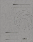 herlitz Schnellhefter Quality Karton grau DIN A4, 1 St.