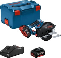 BOSCH Professional GKM 18V-50 Akku-Handkreiss&auml;ge-Set 18,0 V, mit 2 Akkus mit Pr&auml;mie