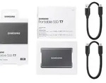 Samsung Portable SSD T7 1 TB | USB 3.2 Gen 2 | bis 1.050 MB/s | Titan Grey