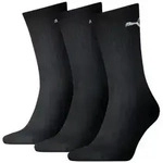 Puma 3P Sport Crew Socks Schwarz Gr 35/38