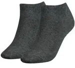 Tommy Hilfiger 2P Women Sneaker Sock Grau Gr 35/38 Damen
