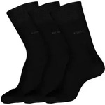 BOSS 3P RS Finest Soft Cotton Sock Schwarz Gr 43/46 Herren