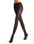 Falke Strumpfhosen Women Pure Matt 50 Schwarz Polyamid Small Damen