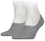 Tommy Hilfiger 2P Men Footie Invisible Sock Grau Gr 39/42 Herren