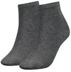 Tommy Hilfiger 2P Women Casual Short Sock Grau Gr 35/38 Damen