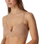 Schiesser BH Invisible Soft Bra With Underwired Bra Beige A 70 Damen