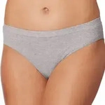 Schiesser Pure Rib Organic Cotton Rio Briefs Hellgrau 36 Damen