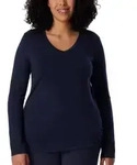 Schiesser Mix and Relax Long Sleeve Shirt Blau Modal X-Small Damen
