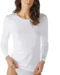 Mey Noblesse Long-Sleeved Shirt Wei&szlig; Baumwolle 40 Damen