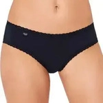 Sloggi 3P 24 7 Cotton Lace Hipster Schwarz Baumwolle 36 Damen