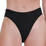 Sloggi 2P GO Casual High Leg Briefs Schwarz Baumwolle X-Small Damen