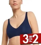 Sloggi BH Zero Feel 2 0 Soft Bra Marine Small Damen