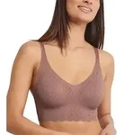 Sloggi BH ZERO Feel Bliss Bralette Braun X-Small Damen