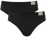 Sloggi 2P For Men GO Natural Brief Schwarz Baumwolle Small Herren