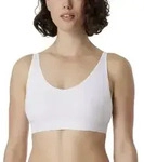 Schiesser BH Soft Removable Pads Bra Wei&szlig; Polyamid 3XL Damen