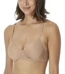 Schiesser BH Spacer Full Cup Bra Beige Polyester A 75 Damen