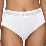 Triumph 2P Feel Of Modal Midi Knickers Wei&szlig; Modal X-Small Damen