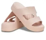 Crocs Getaway Platform H-Strap Hellrosa US W11 (EU 42-43) Damen