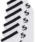 BOSS 6P Quarter Stripe CC Sock Wei&szlig; Gr 39/42 Herren