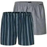 Schiesser 2P Boxershorts multipack Gestreift Baumwolle Small Herren