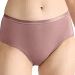 Sloggi 3P GO Daily Cotton Midi Briefs Dunkelrosa Baumwolle Small Damen