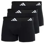 adidas 3P Active Flex Cotton Trunk Schwarz Baumwolle Small Herren