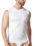 Bruno Banani Check Line 2 0 Tanktop Wei&szlig; Polyamid Small Herren