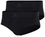 adidas 2P Active Flex Cotton 3 Stripes Brief Schwarz Baumwolle Small Herren