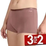 Sloggi 3P GO Daily Cotton Shorts Dunkelrosa Baumwolle Small Damen
